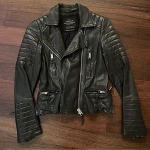 All Saints Leather Jacket